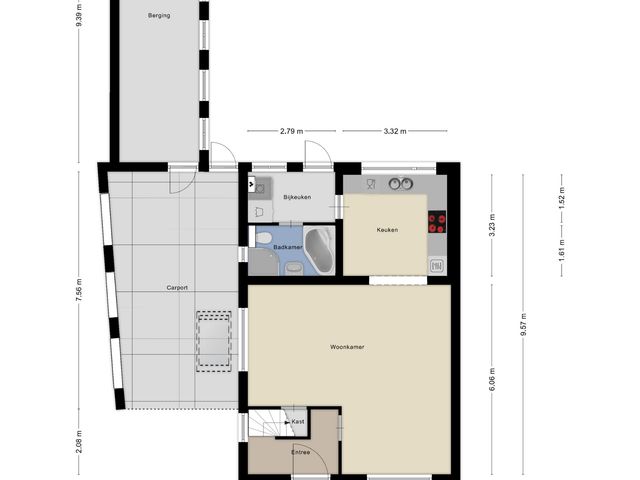 Plattegrond van De Gijzel 14