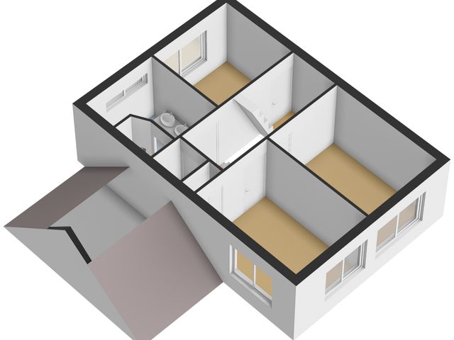 Plattegrond van Burg. Van de Venstraat 15