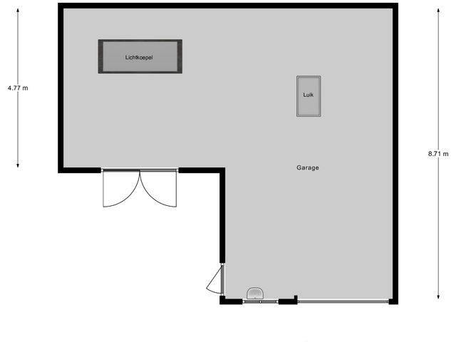 Plattegrond van Tilburgstraat 6