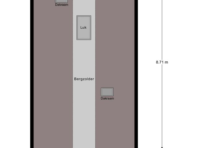 Plattegrond van Tilburgstraat 6