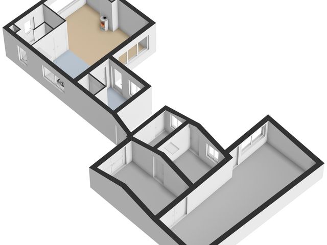 Plattegrond van De Gijzel 12