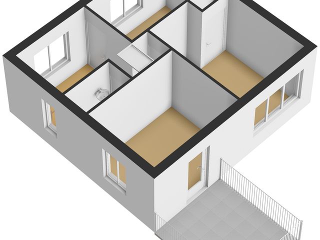 Plattegrond van De Gijzel 12