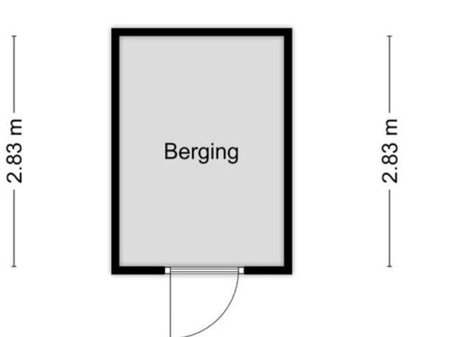 Plattegrond van Loverensestraat 3R 250
