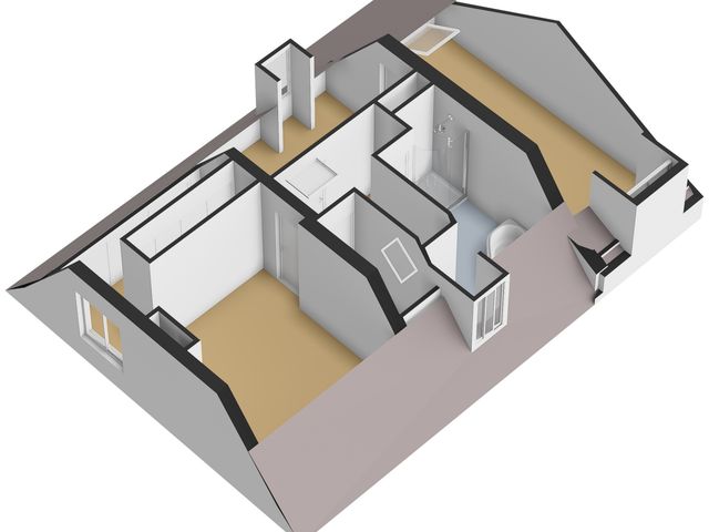 Plattegrond van Udenhoutseweg 10