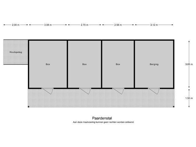 Plattegrond van Udenhoutseweg 10