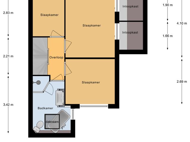 Plattegrond van Erfbosch 19