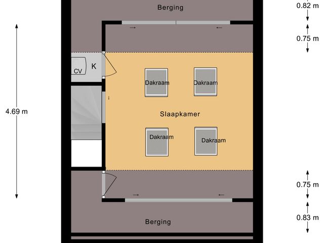 Plattegrond van Erfbosch 19