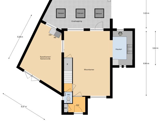 Plattegrond van Erfbosch 19