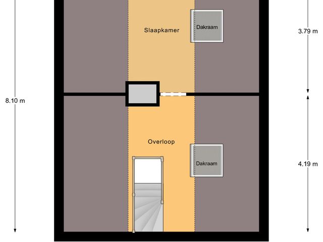Plattegrond van Broekwal 5