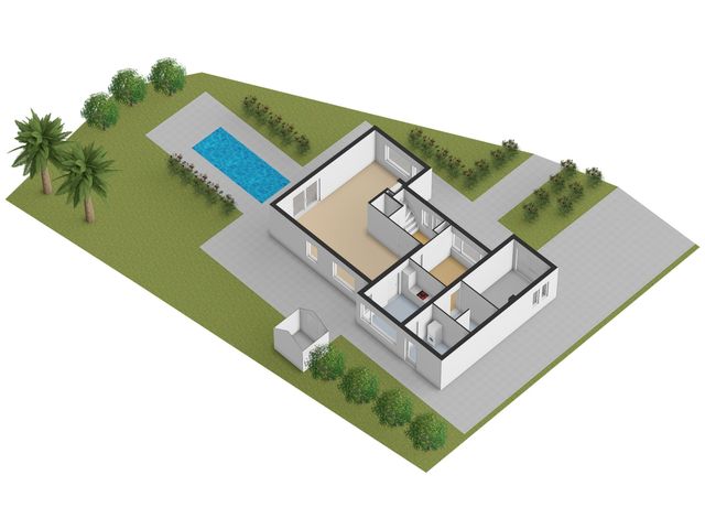 Plattegrond van Broekwal 5
