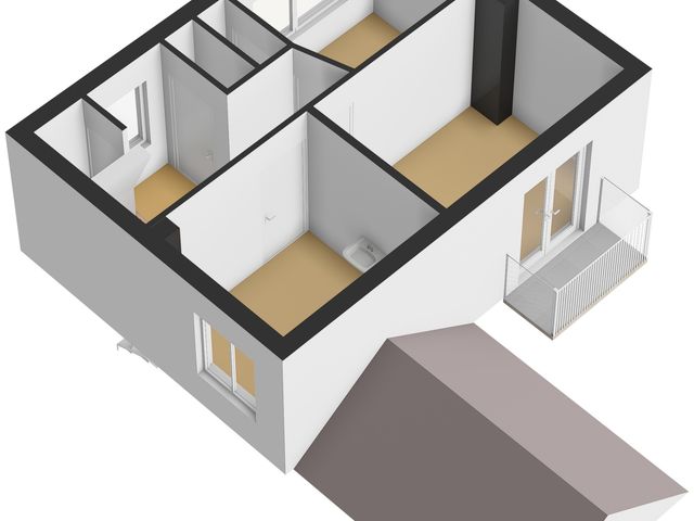 Plattegrond van Antoon Coolenstraat 6