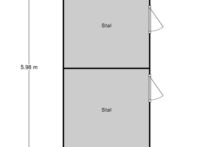 Plattegrond van Udenhoutseweg 25
