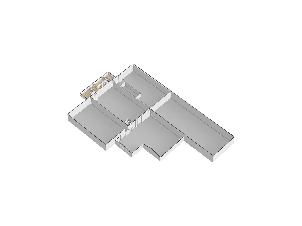 Plattegrond begane grond 3D