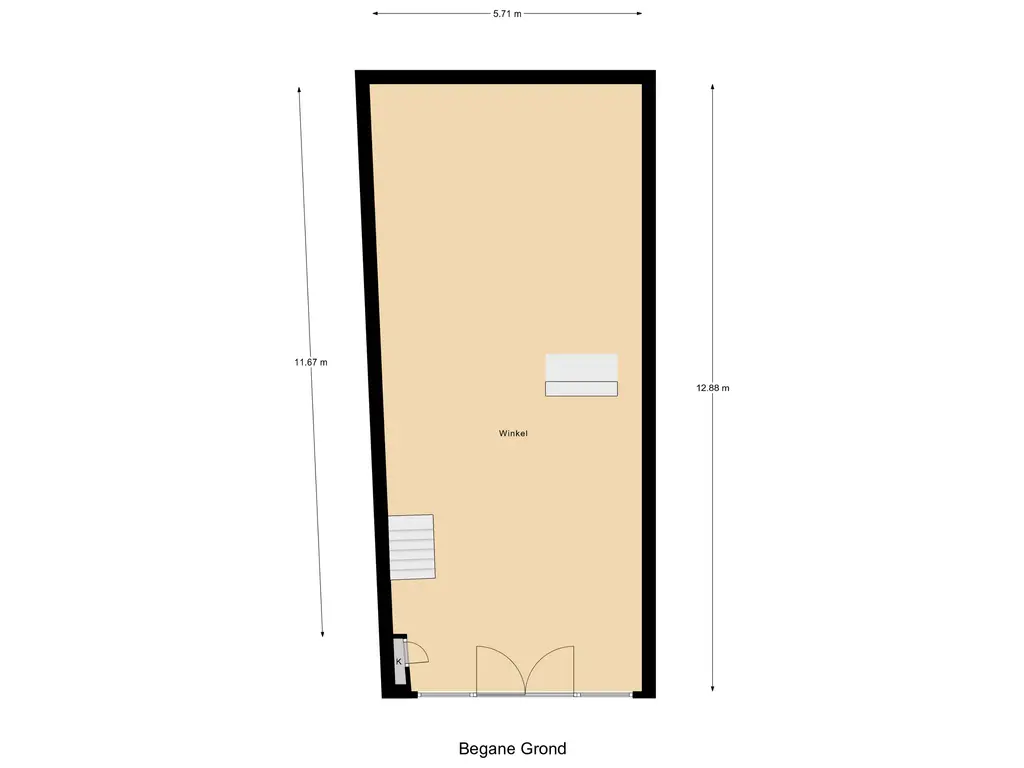 Plattegrond begane grond