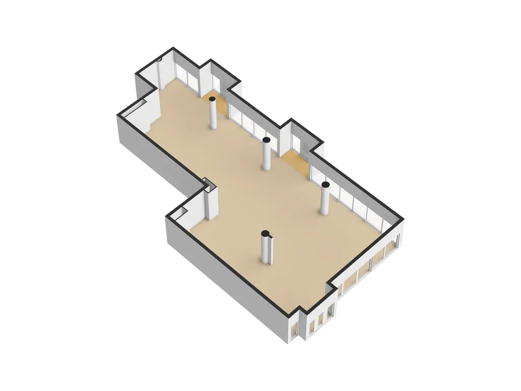 Plattegrond geheel 3D