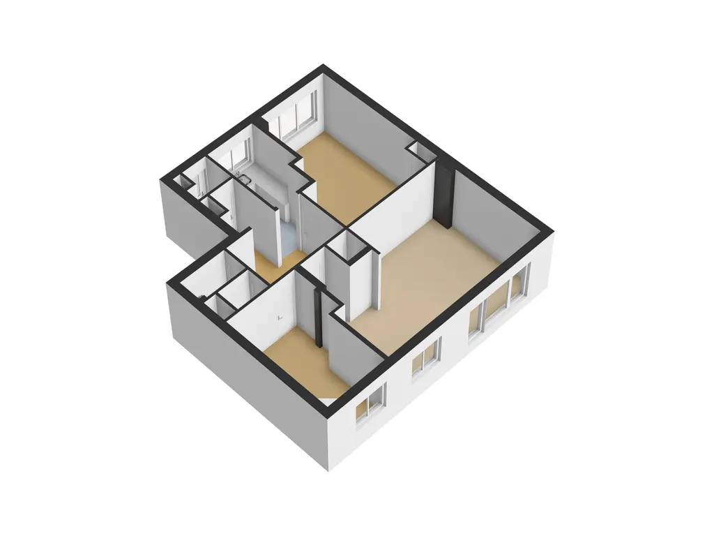 Plattegrond eerste verdieping