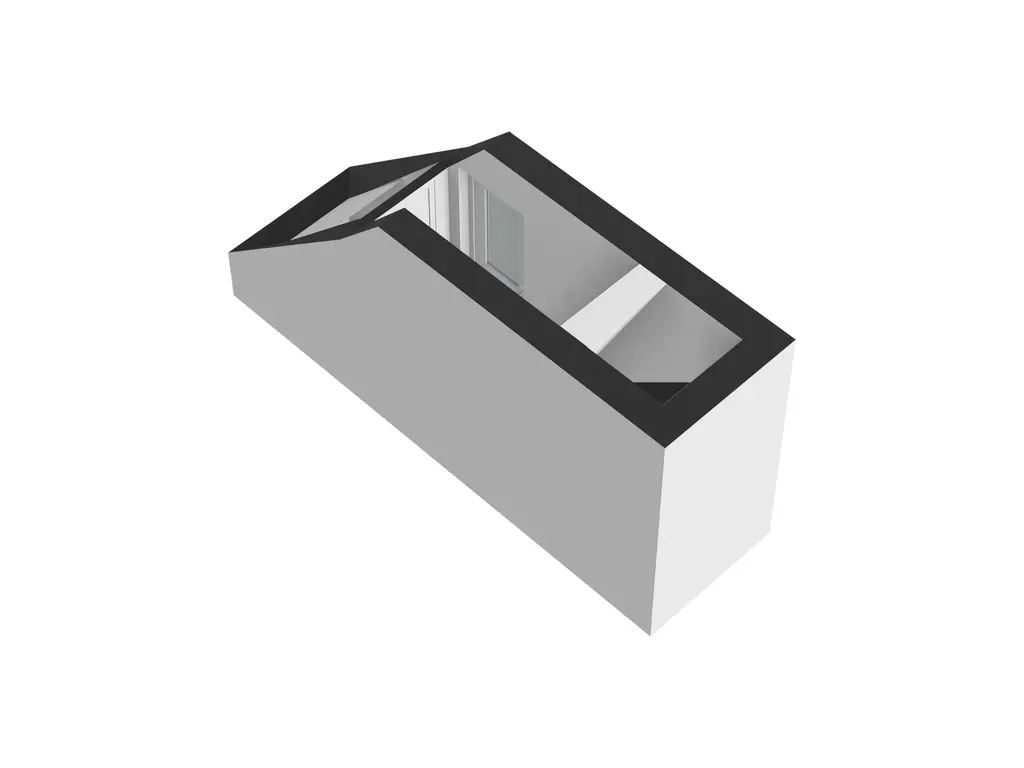 Plattegrond entree 3D