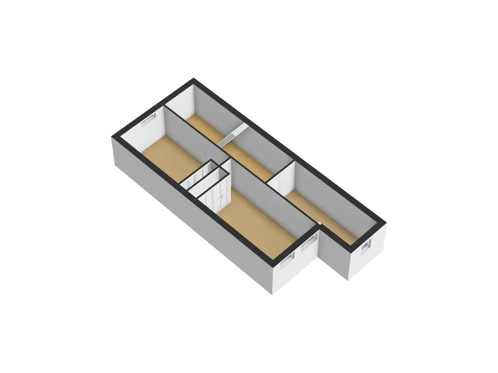 Plattegrond souterrain 3d