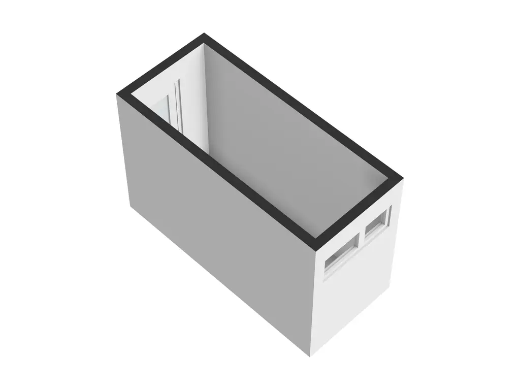Plattegrond berging 3d
