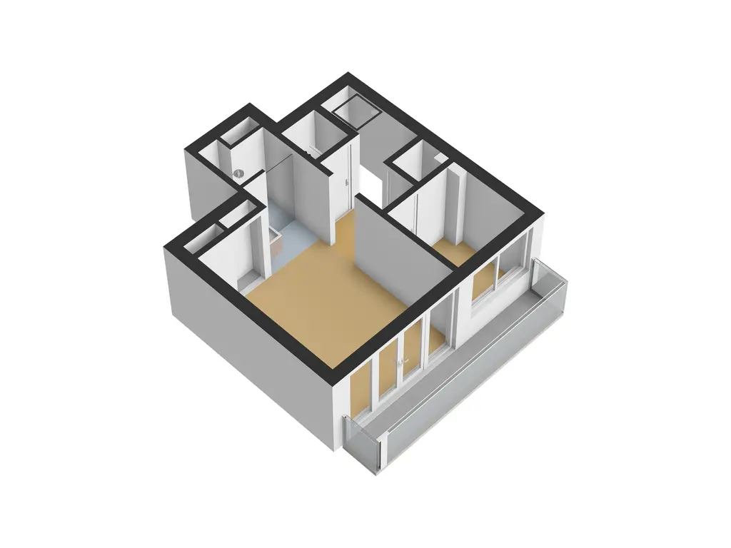 Plattegrond derde verdieping