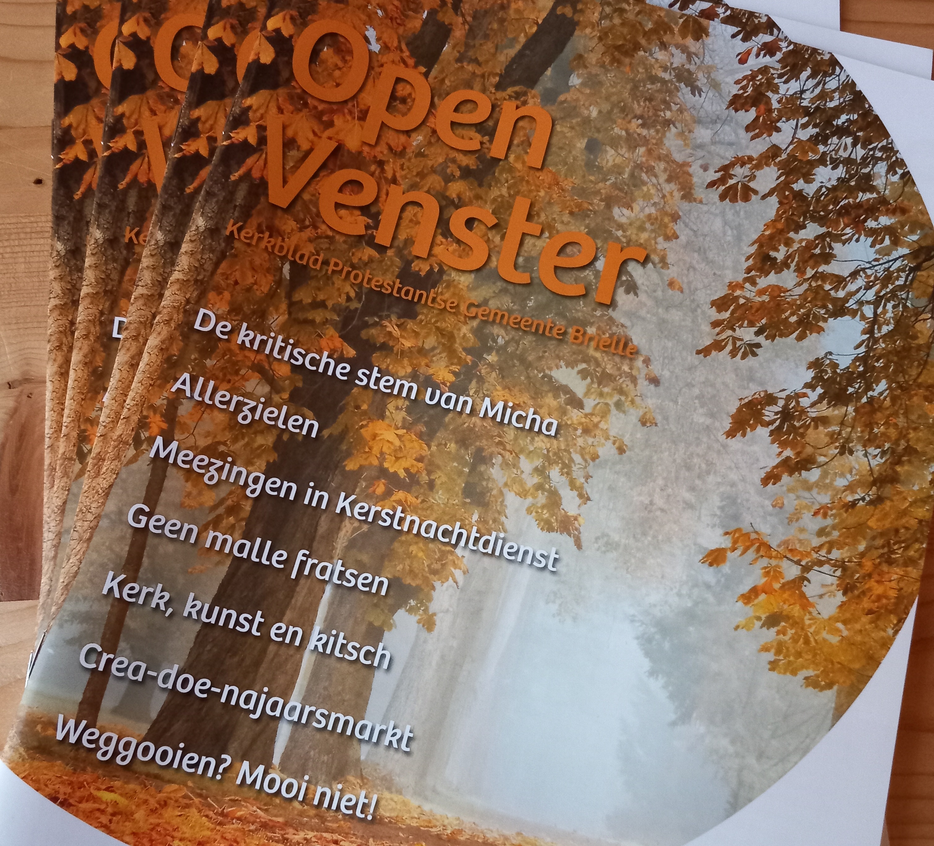 Kerkblad Open Venster oktober 2024