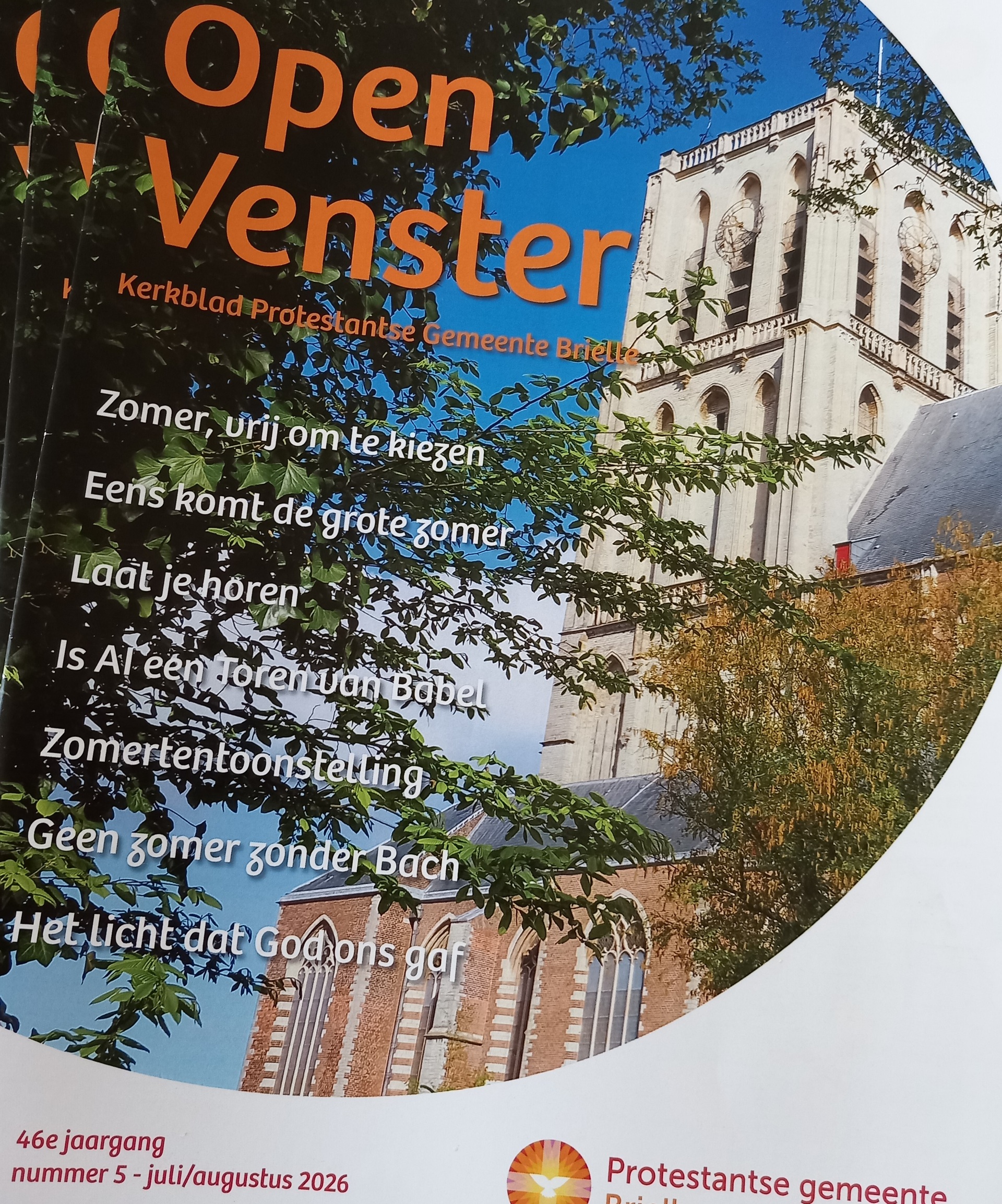Kerkblad Open Venster juli/augustus 2026
