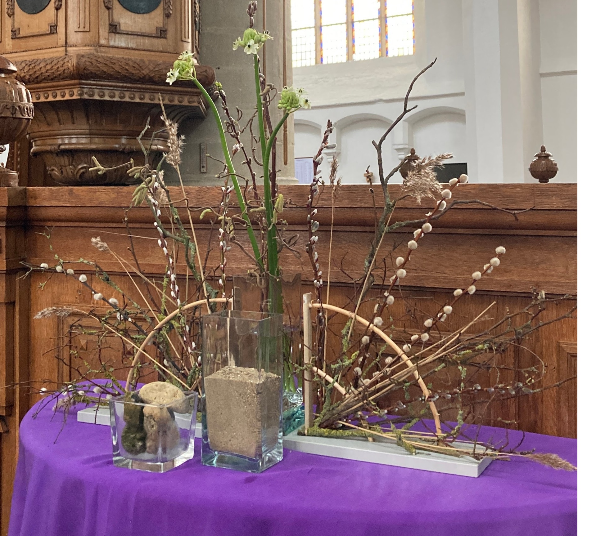 Symbolisch bloemschikken in de 40-dagentijd 2026