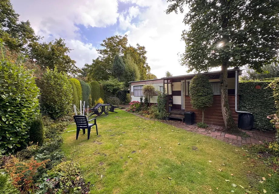 Kavel + Nieuw chalet O'Hara 844 op camping Ketjil in Oostvoorne