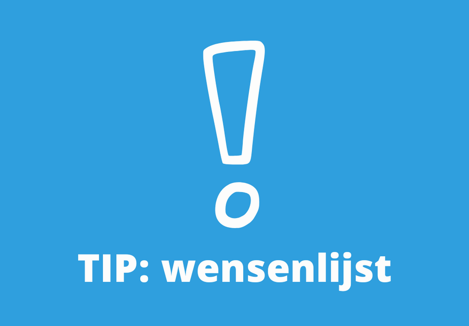 De wensenlijst werkt!
