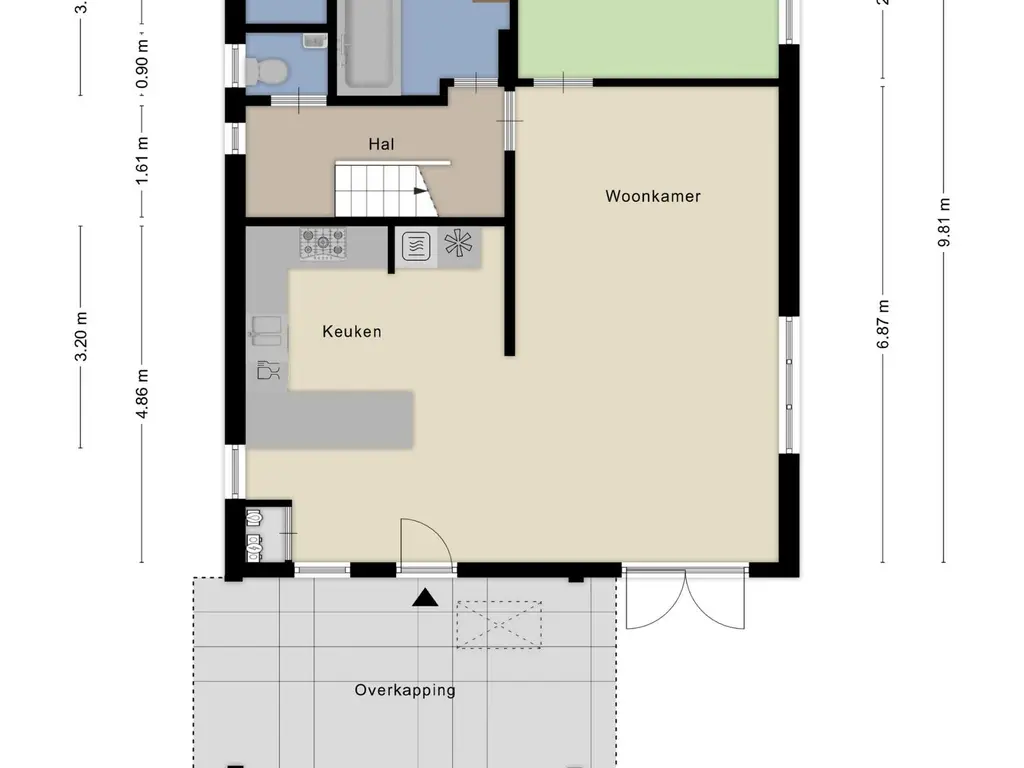 De Stille Wille 26, OOST WEST EN MIDDELBEERS
