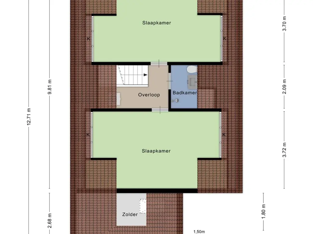 De Stille Wille 26, OOST WEST EN MIDDELBEERS
