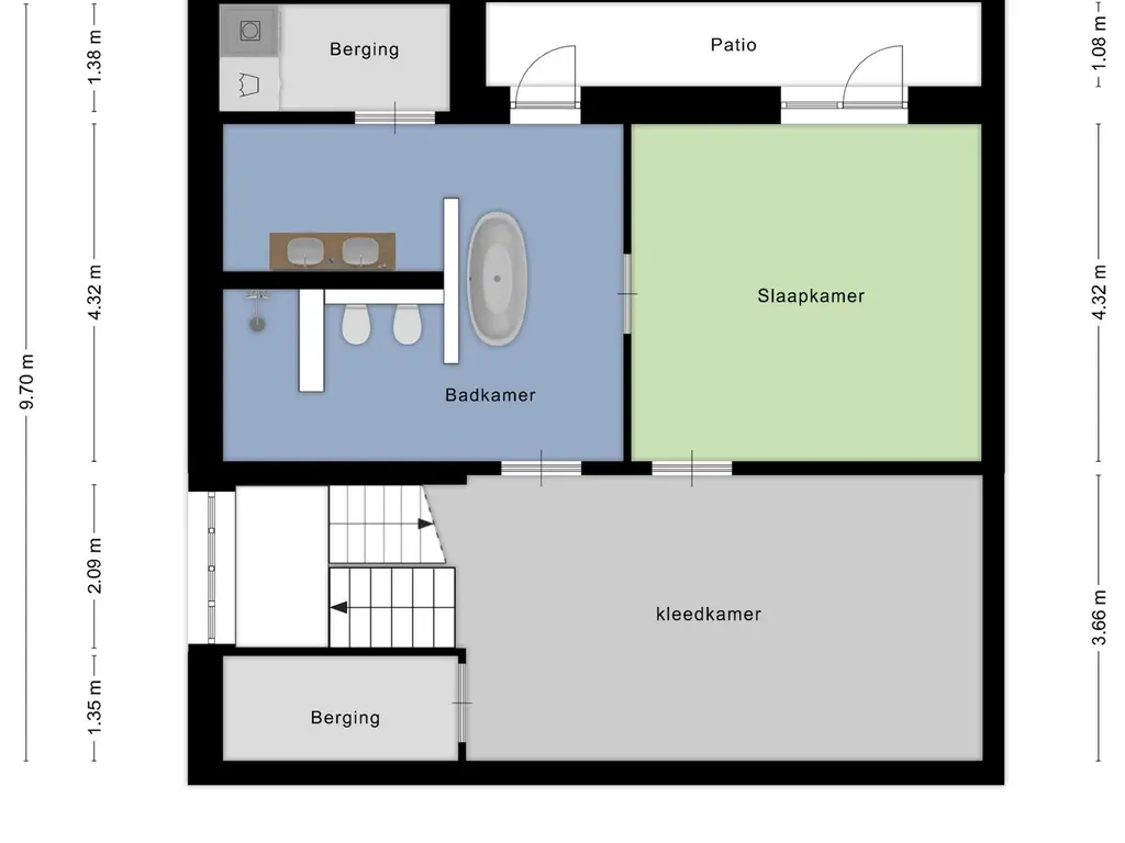 De Stille Wille 316, OOST WEST EN MIDDELBEERS