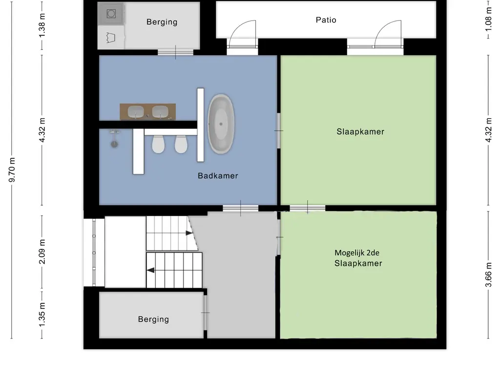 De Stille Wille 316, OOST WEST EN MIDDELBEERS