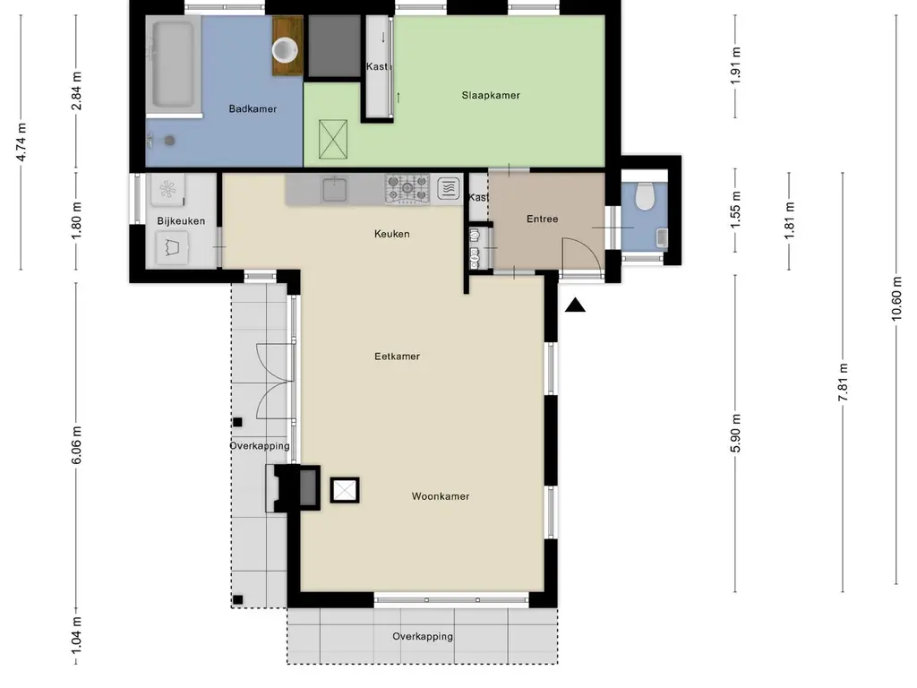 De Stille Wille 162, OOST WEST EN MIDDELBEERS