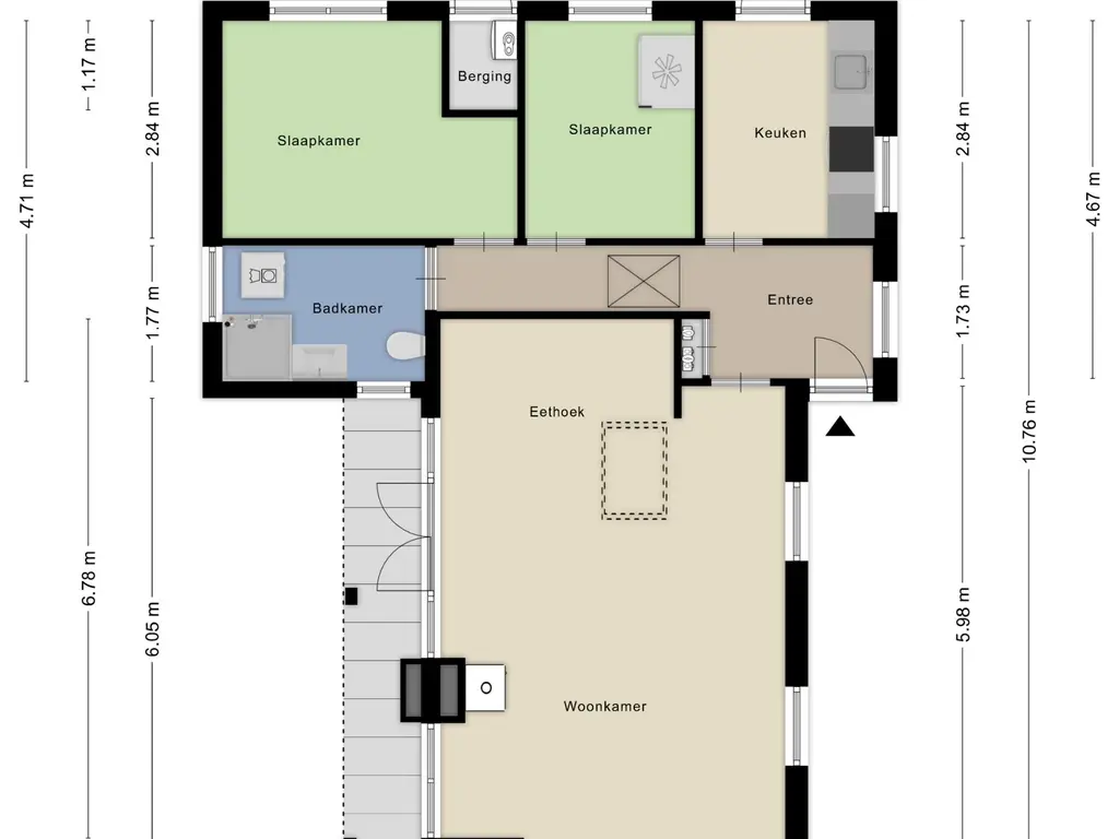 De Stille Wille 146, OOST WEST EN MIDDELBEERS