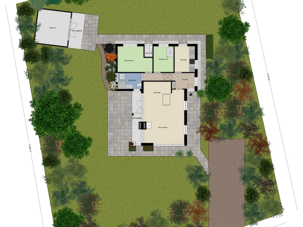 De Stille Wille 146, OOST WEST EN MIDDELBEERS