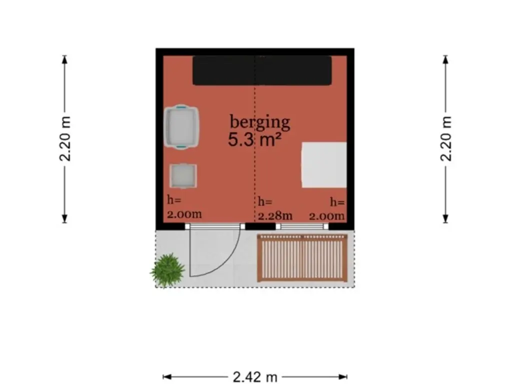 De Peel 13J108, Heel