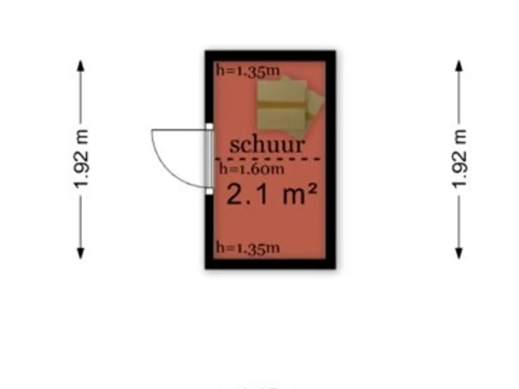 De Peel 13J67, Heel