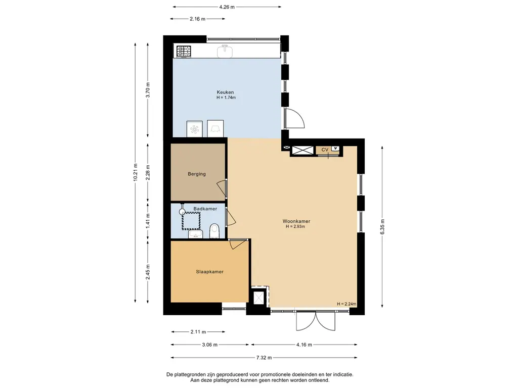 Plattegrond 1 Proefpolder 369