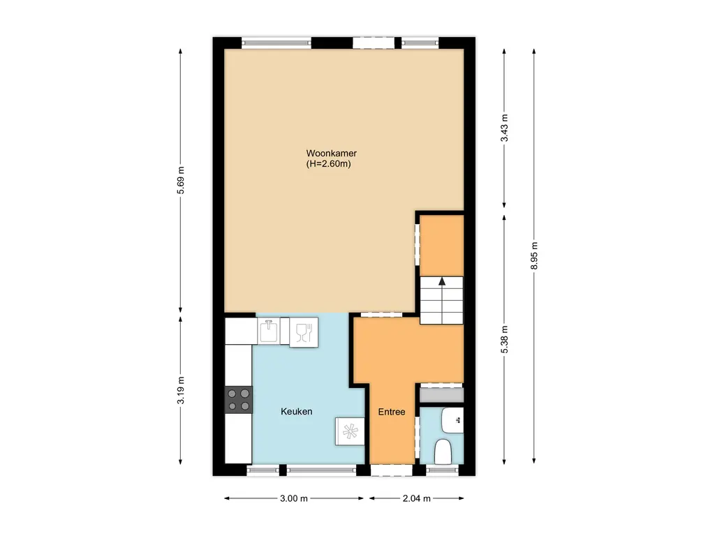 Plattegrond 1 Poldermolen 31