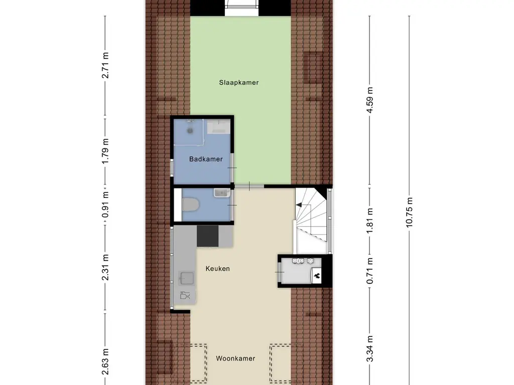 Spanjaardstraat 113A 03, ROTTERDAM