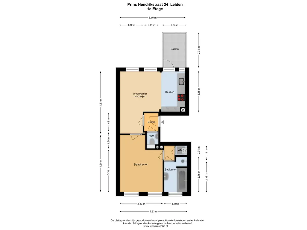 Prins Hendrikstraat 34A