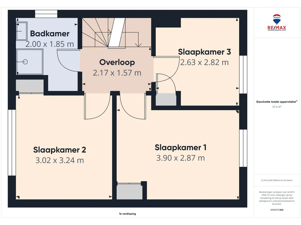 Plattegrond 2 Begoniastraat 22
