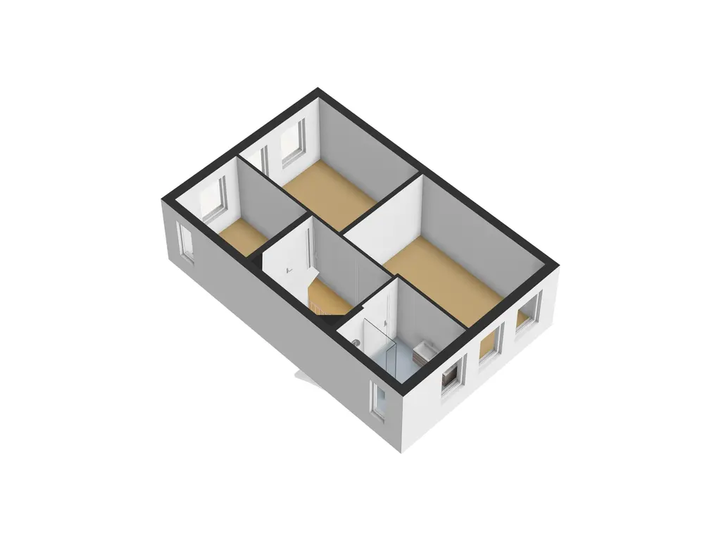 Plattegrond 4 Van Huessenleede 8