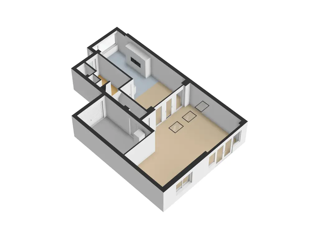 Plattegrond 2 Van Huessenleede 8