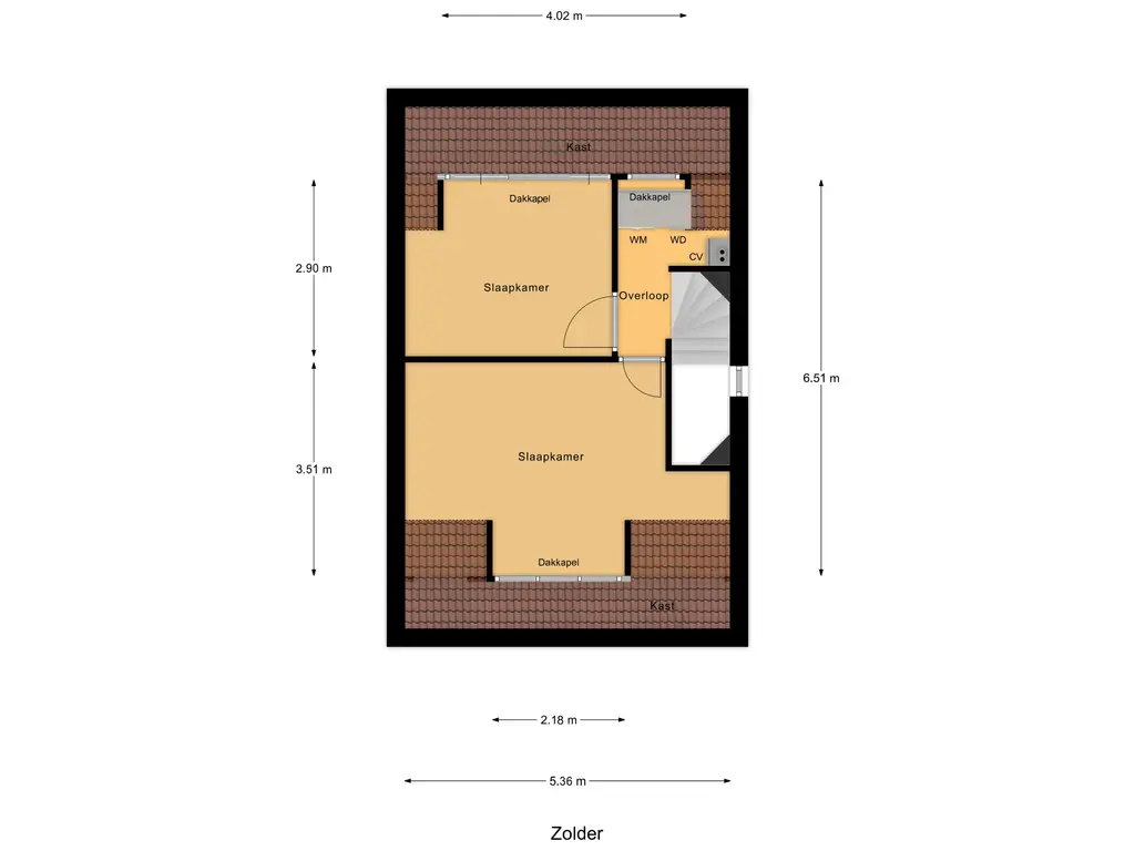 Plattegrond 5 Van Huessenleede 8