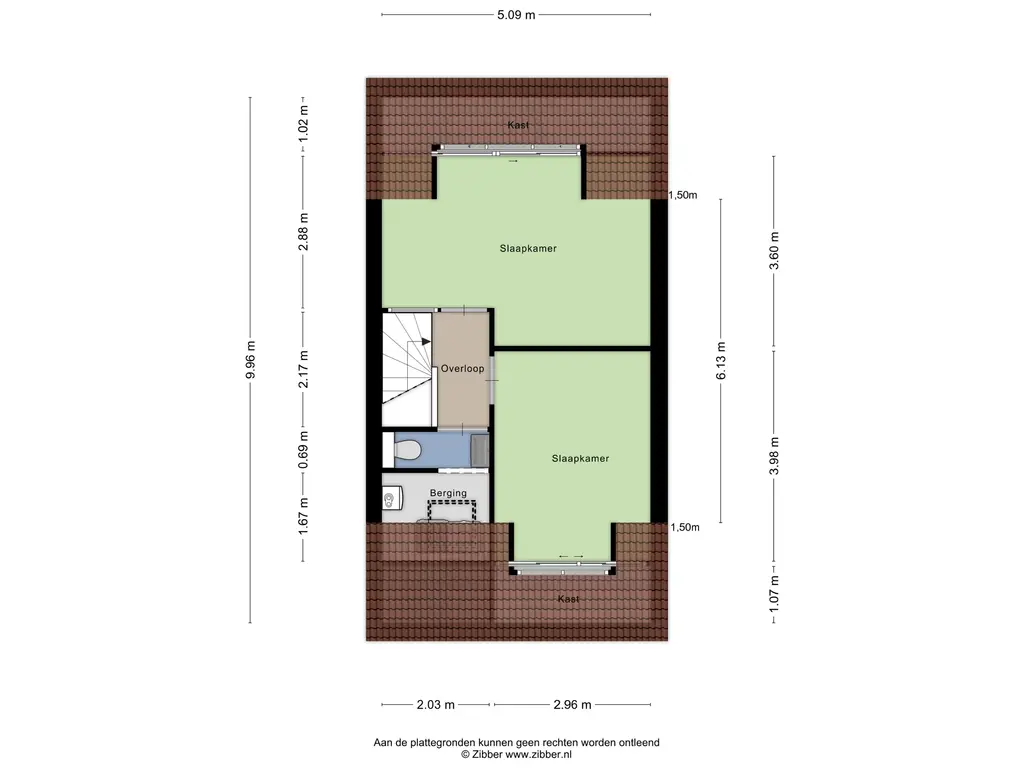 Plattegrond 4 Stadhouderslaan 90