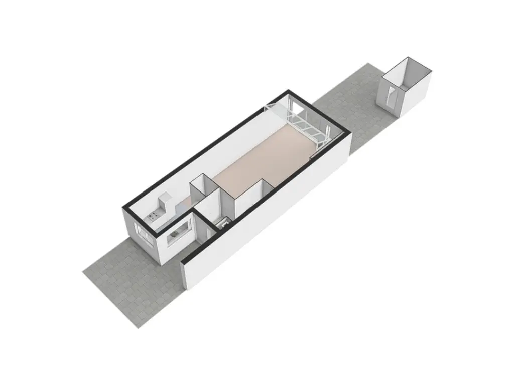 Plattegrond 8 Diepenburchstraat 20a