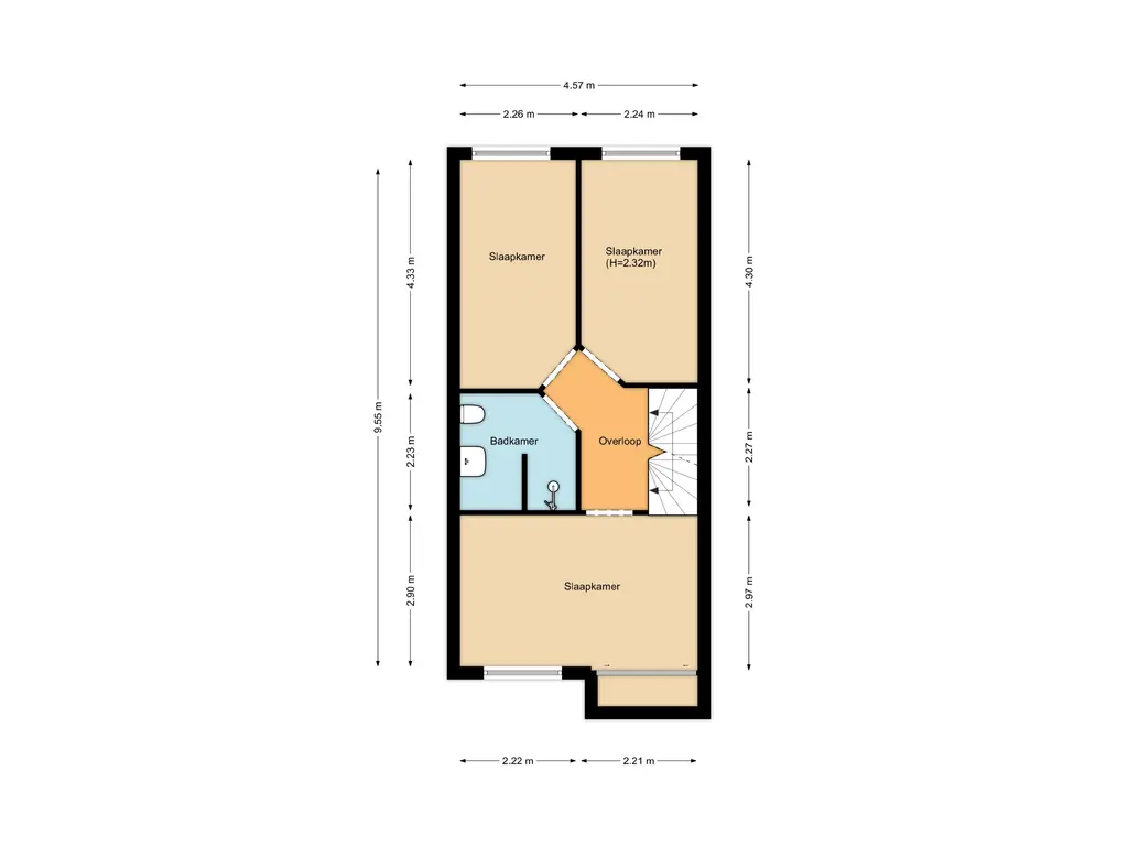 Plattegrond 2 Poortland 44