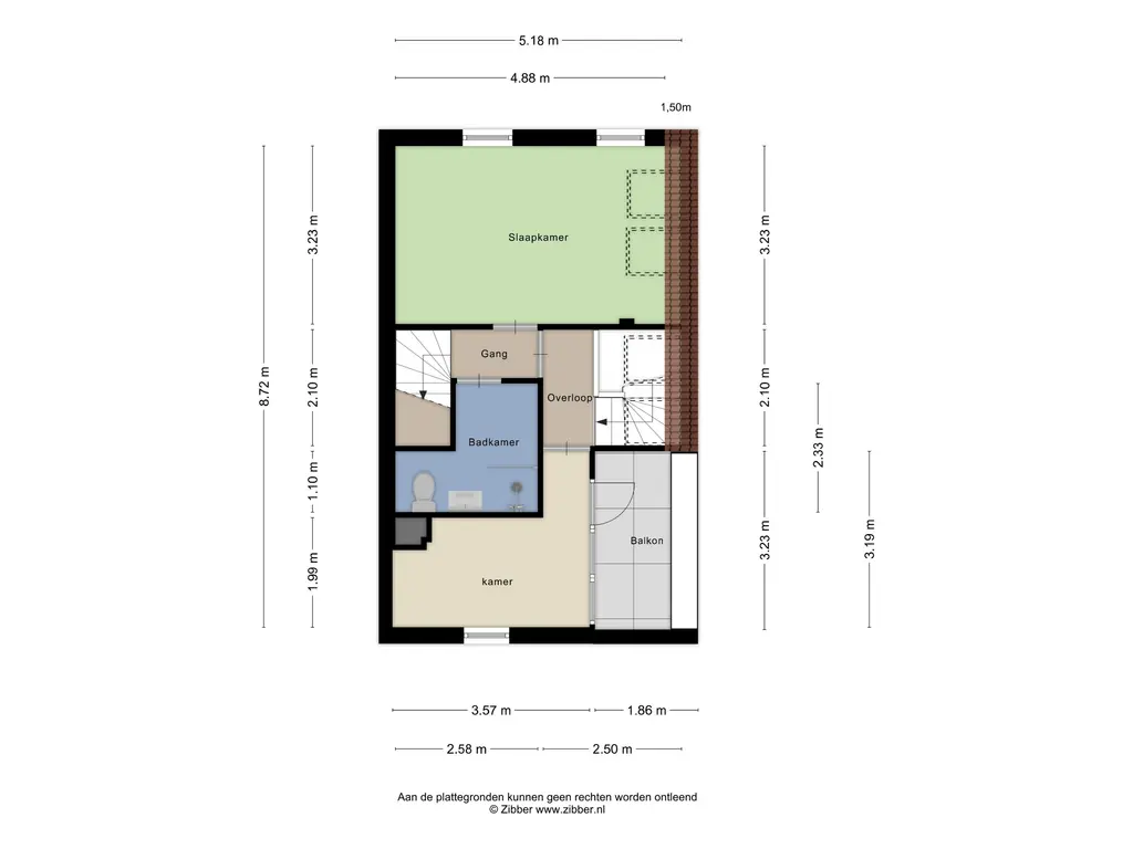 Plattegrond 2 Waardgracht 66